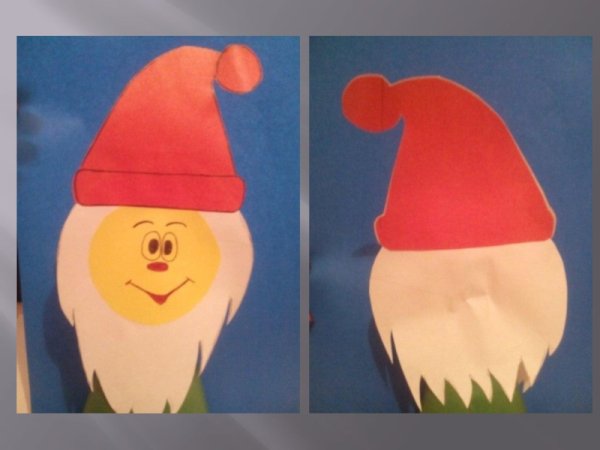 Аппликация гномик