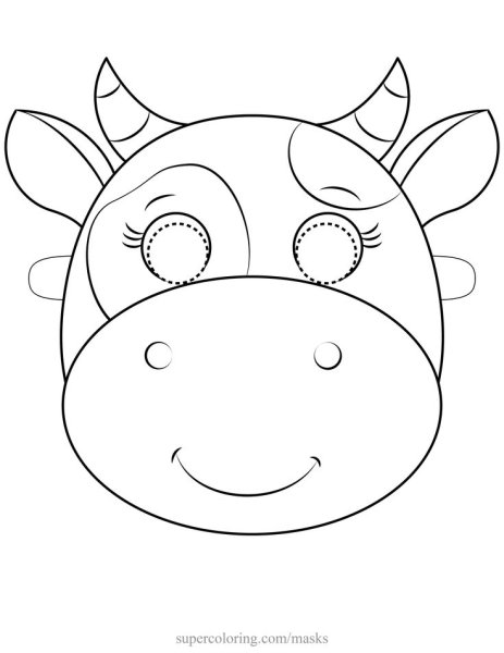 Маска коровы