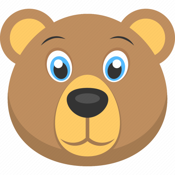 Морда медведя для детей
