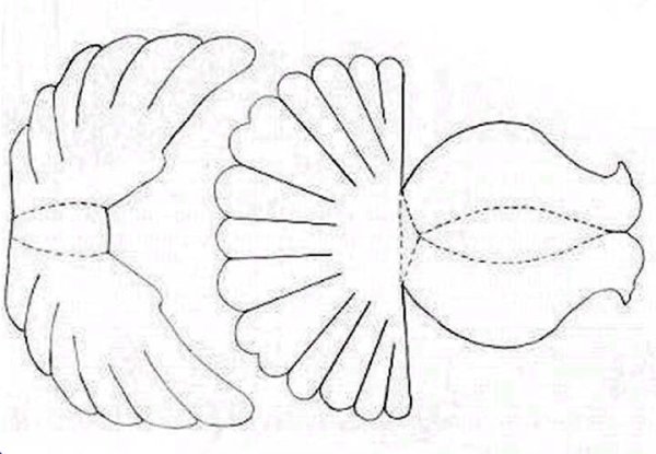 Объемный голубь