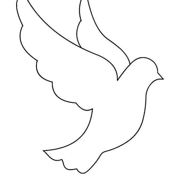 Украшение окон голубями