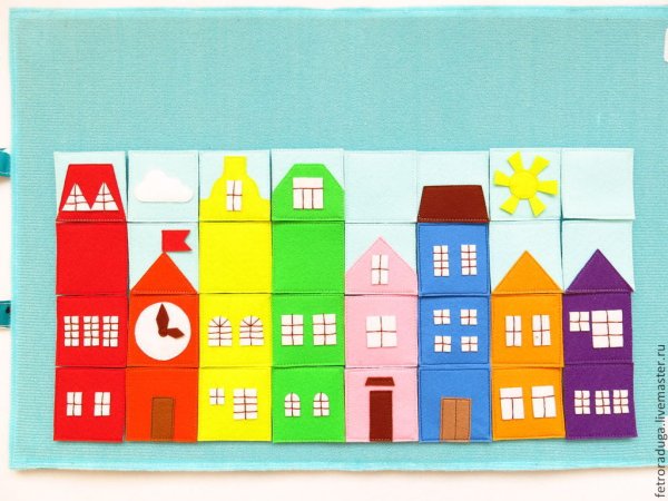 Аппликация домик