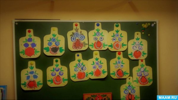 Рисование народные промыслы средняя группа