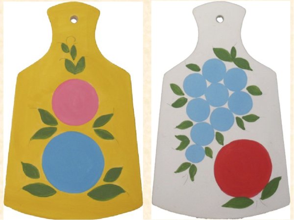 Декоративное рисование Городецкая роспись в подготовительной группе