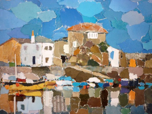 Аппликация пейзаж