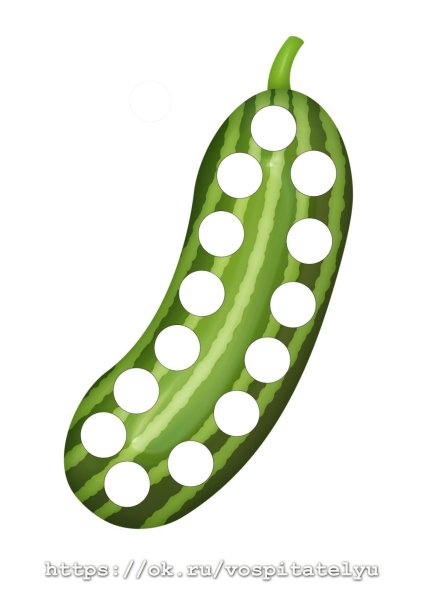 Пластилиновые заплатки овощи
