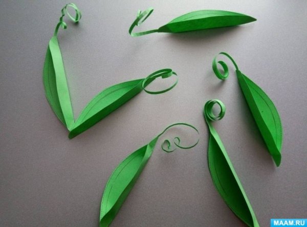 Горох из бумаги