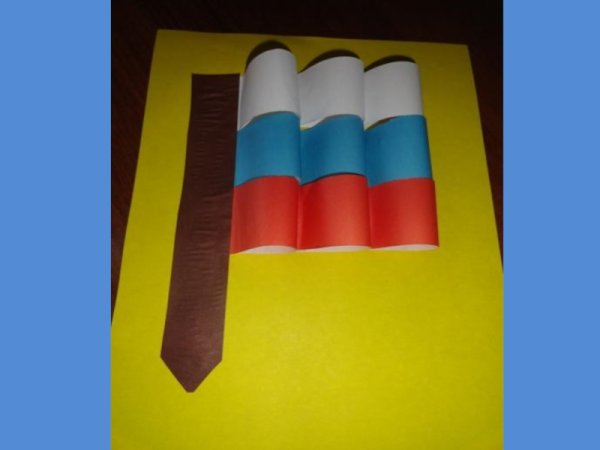 Поделка флаг России