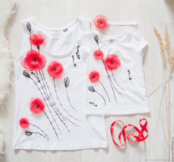 Александра Красюкова роспись одежды