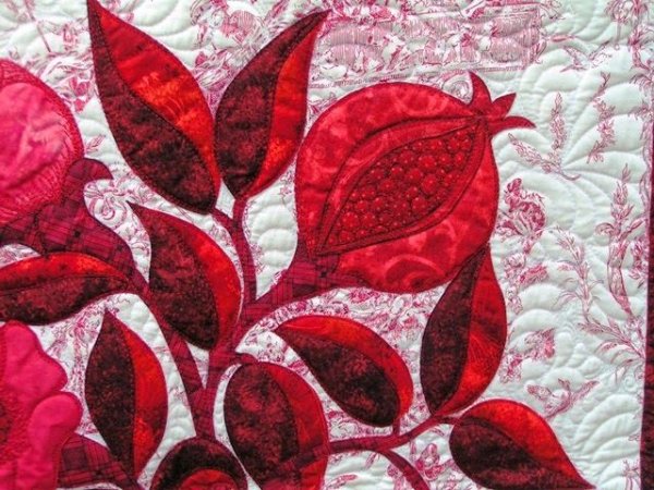 Гранат в Лоскутном шитье