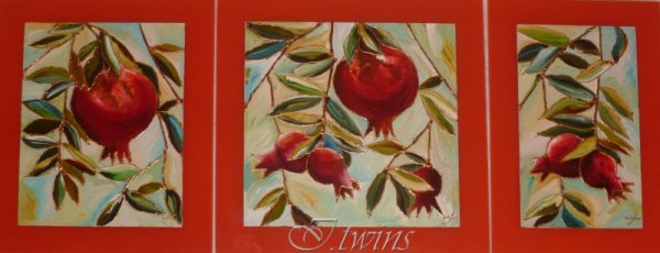 Триптих гранат