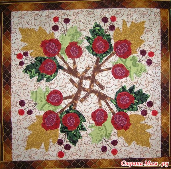 Коллективная аппликация гранат