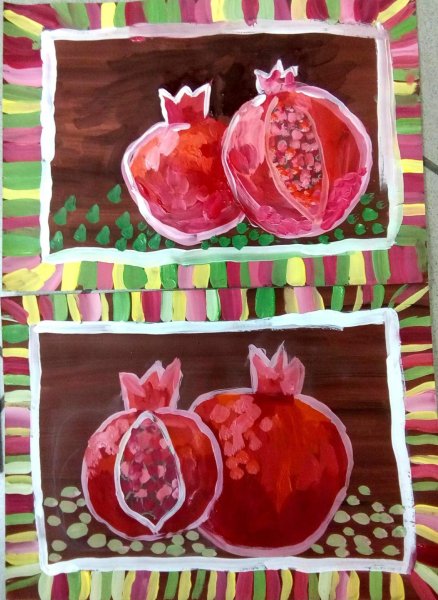 Интересное рисование для детей 4-5 лет