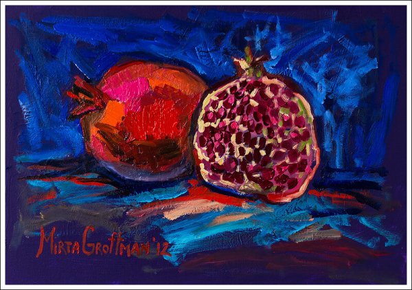 Гранат абстракция