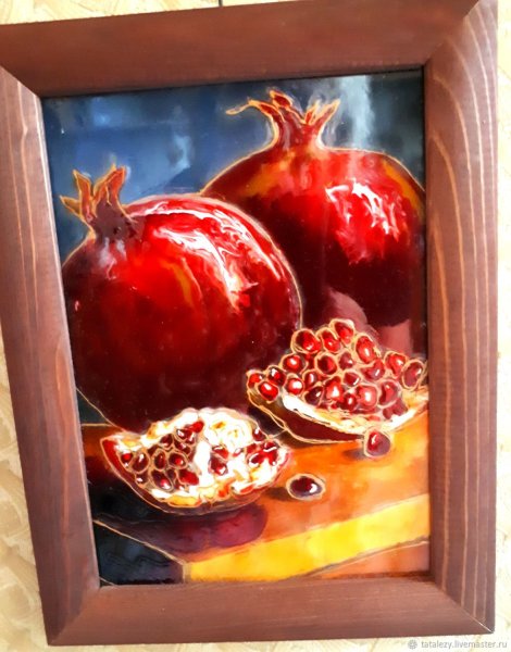 Интерьерные картины с гранатами