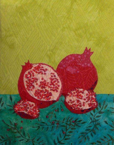 Гранат в пэчворке