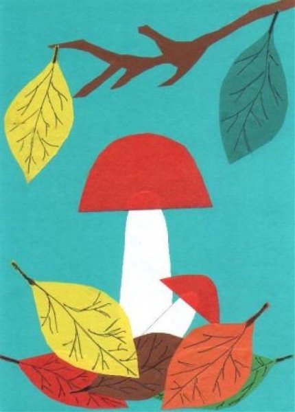 Осенние аппликации для детей