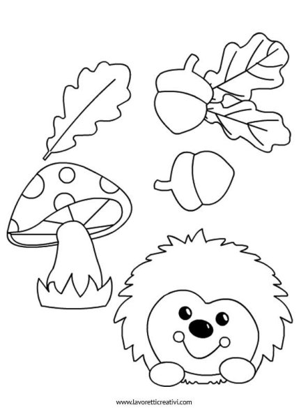 Трафареты для поделок с детьми