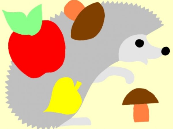 Аппликация для дошкольников