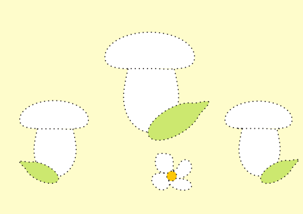 Аппликация шаблон