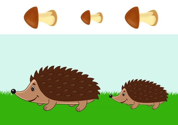 Ежик для детей