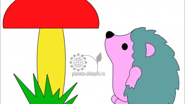 Аппликация для дошкольников