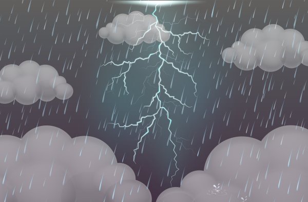 Облако с дождем