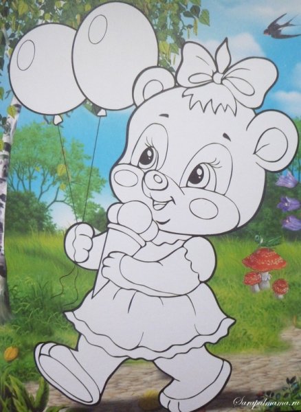 Веселая аппликация №4 художник и.н. Приходкин