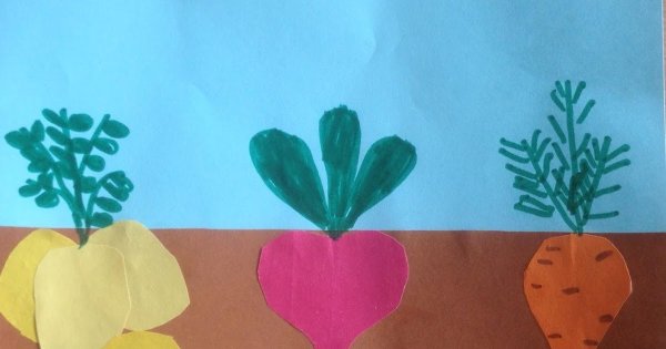 Аппликация в старшей группе