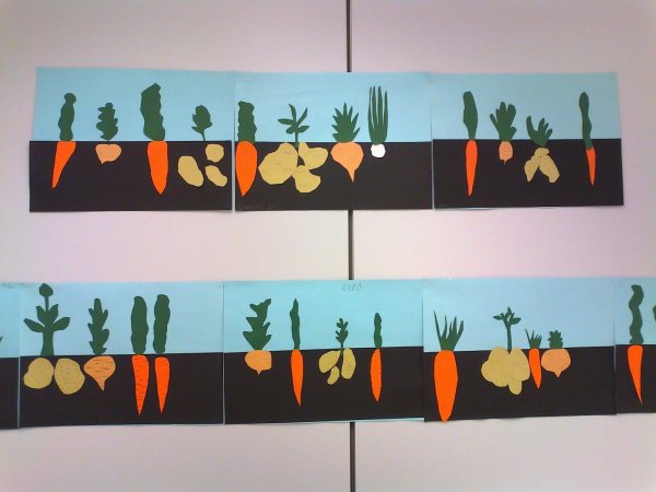 Аппликация в средней группе