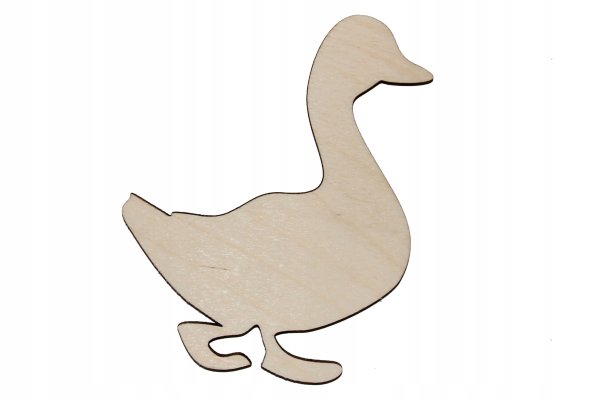 Шаблон гуся для аппликации