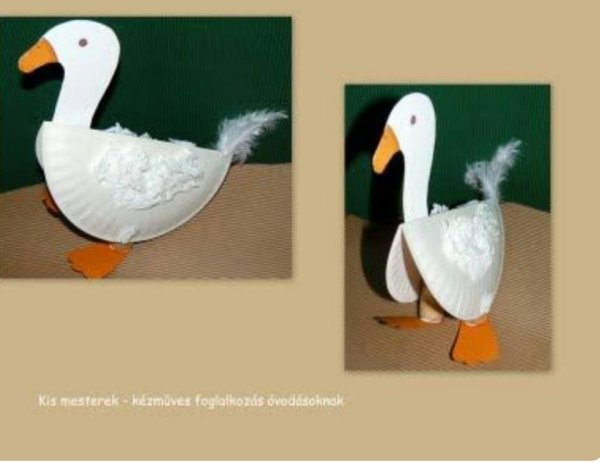 Аппликация Гусь