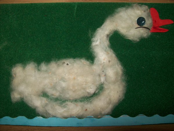 Поделки из ваты для детей