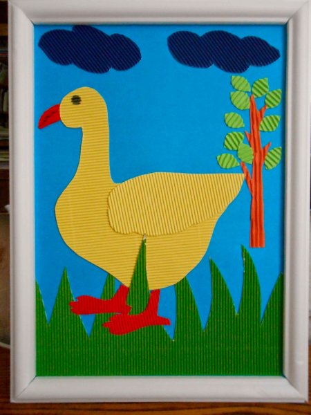 Поделка домашняя птица