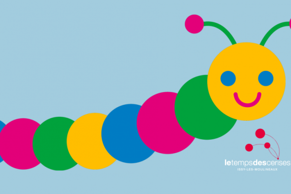 Аппликация гусеница