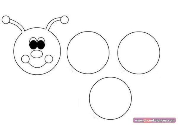 Кружочки для аппликации