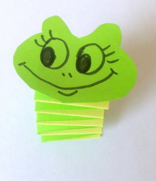 Гусеничка поделка из бумаги