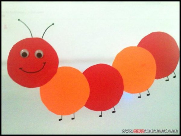 Гусеничка из кругов