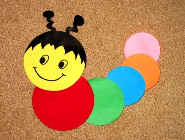 Поделки из цветной бумаги