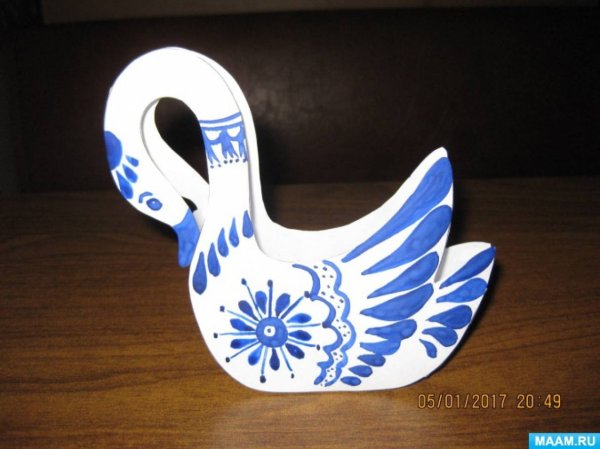 Поделка Гжель