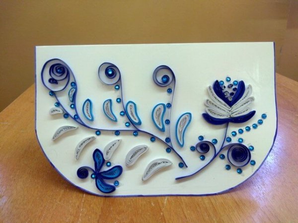 Гжель из квиллинга