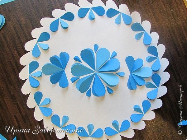 Аппликация тарелка