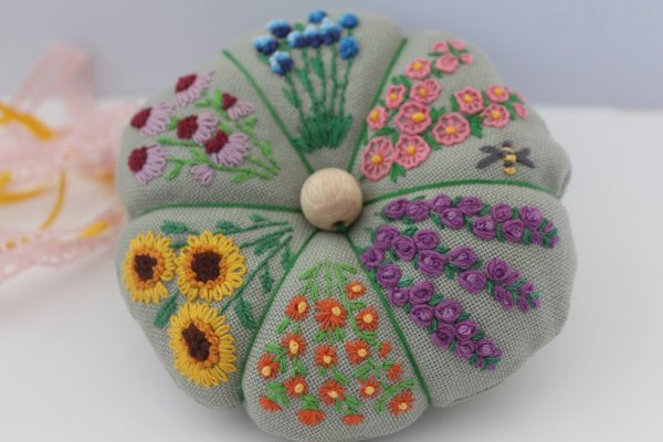 Игольница из ткани