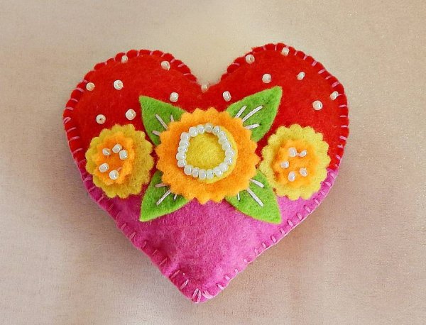 Игольница из ткани