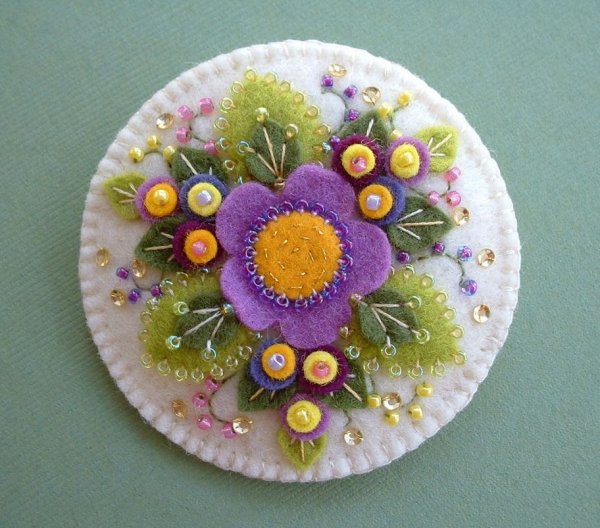 Игольница из фетра