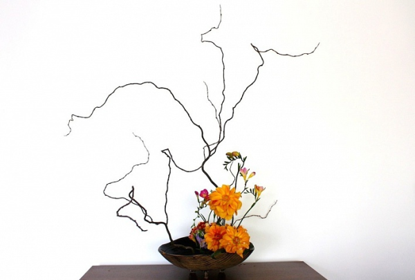 Икебана рисунок