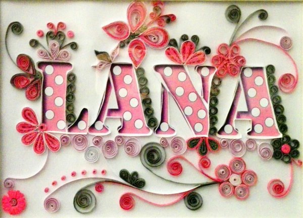 Квиллинг имена