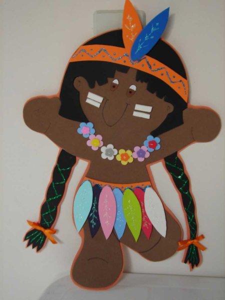 Поделки на тему индейцы
