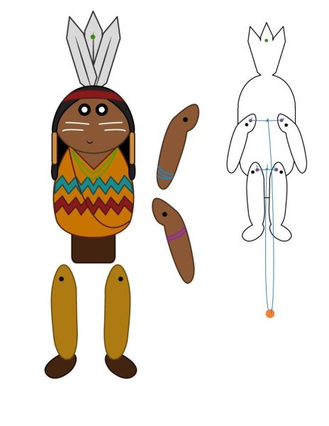 Индейцы поделки с детьми