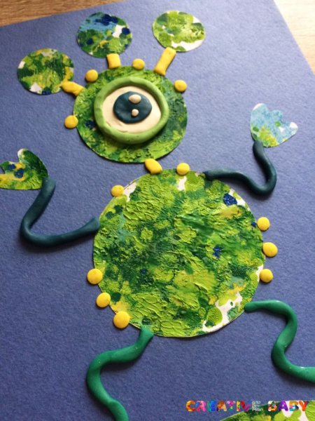 Пришелец поделка